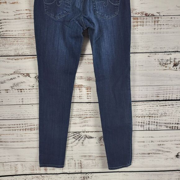 AG Adriano Goldschmied The Legging Ankle Jeans 26R Womens Low Rise Dark Wash - Picture 10 of 11